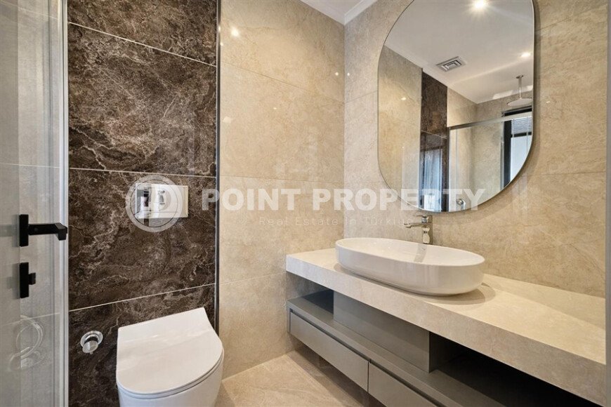 Двухуровневая квартира 2+1, 89 м² в Конаклы-id-10970-фото-11