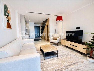 Двухуровневая квартира 2+1, 89 м² в Конаклы-id-10970-фото-4