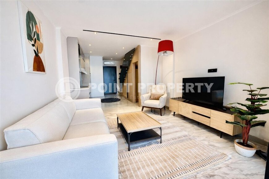 Двухуровневая квартира 2+1, 89 м² в Конаклы-id-10970-фото-4