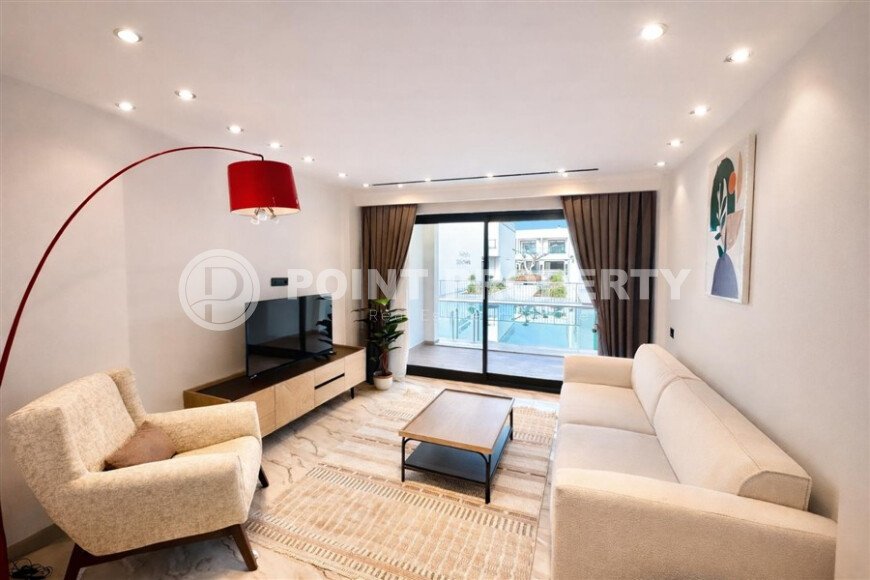 Двухуровневая квартира 2+1, 89 м² в Конаклы-id-10970-фото-3