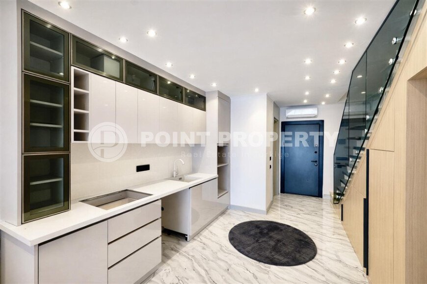 Двухуровневая квартира 2+1, 89 м² в Конаклы-id-10970-фото-10