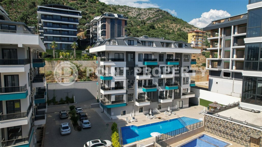 Квартира 1+1, 50 м², в районе Сарай, Аланья-id-10973-фото-1