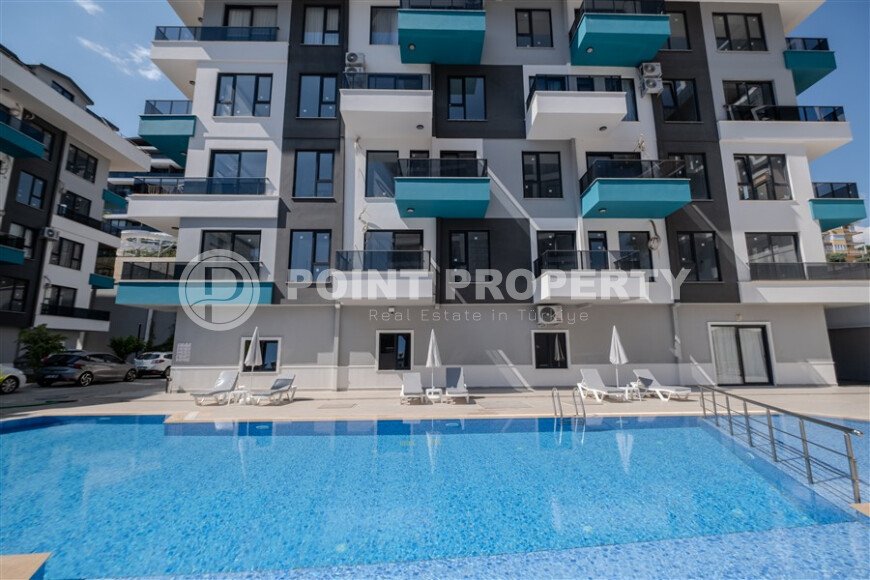 Квартира 1+1, 50 м², в районе Сарай, Аланья-id-10973-фото-17