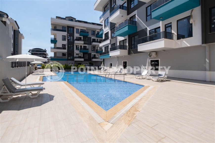 Квартира 1+1, 50 м², в районе Сарай, Аланья-id-10973-фото-18