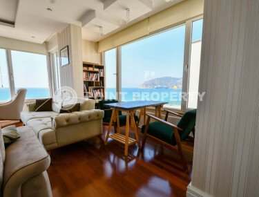 Двухуровневая квартира 5+1, 240 м², в районе Джумхуриет, Алания-id-10974-фото-5