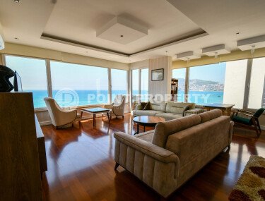 Двухуровневая квартира 5+1, 240 м², в районе Джумхуриет, Алания-id-10974-фото-2