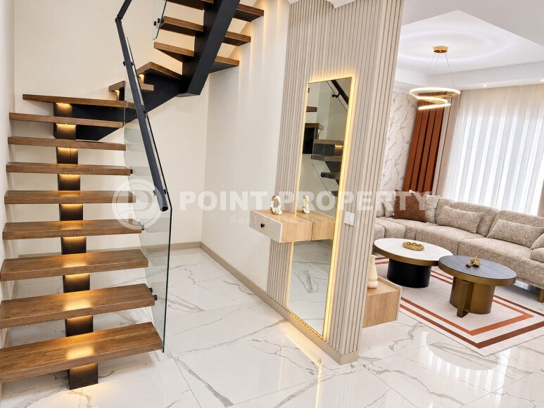 Furnished duplex 2+1, 123 m², in Mahmutlar area-id-10975-photo-8