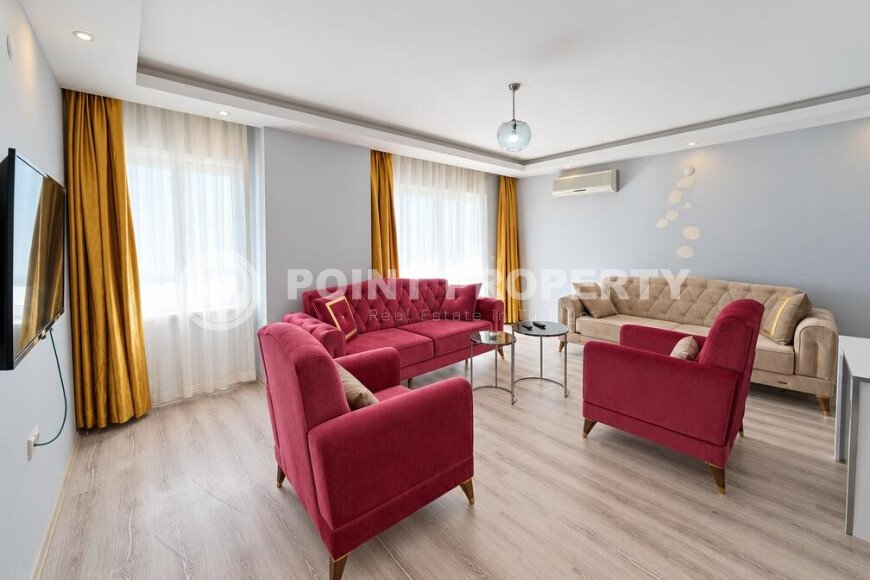 Меблированная квартира 2+1, 110 м² в районе Махмутлар-id-10982-фото-1