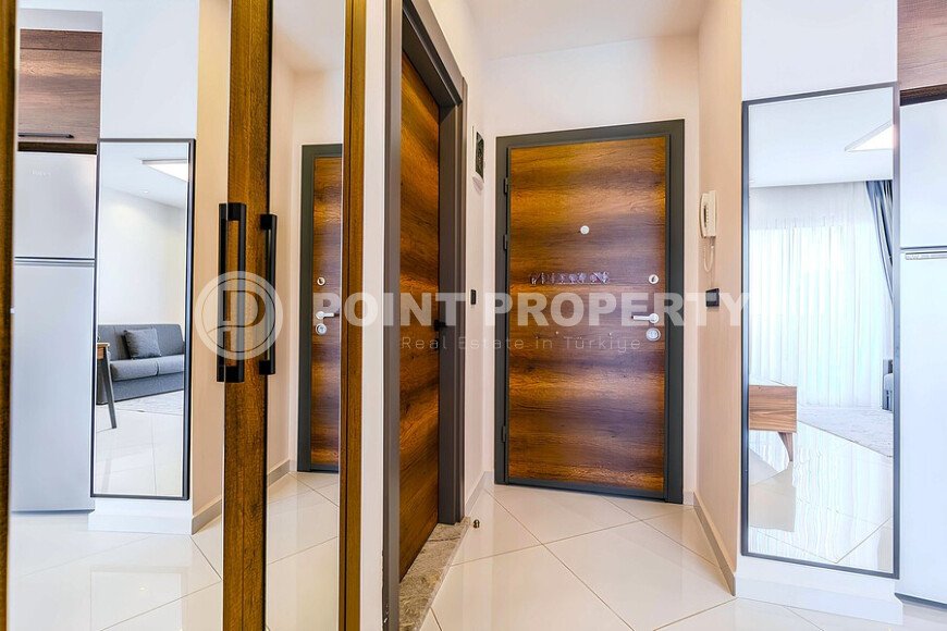 Апартаменты 1+1 50 м² в районе Махмутлар с видом на море и ВНЖ-id-10988-фото-4