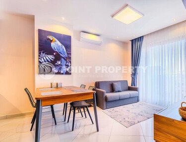 Апартаменты 1+1 50 м² в районе Махмутлар с видом на море и ВНЖ-id-10988-фото-5