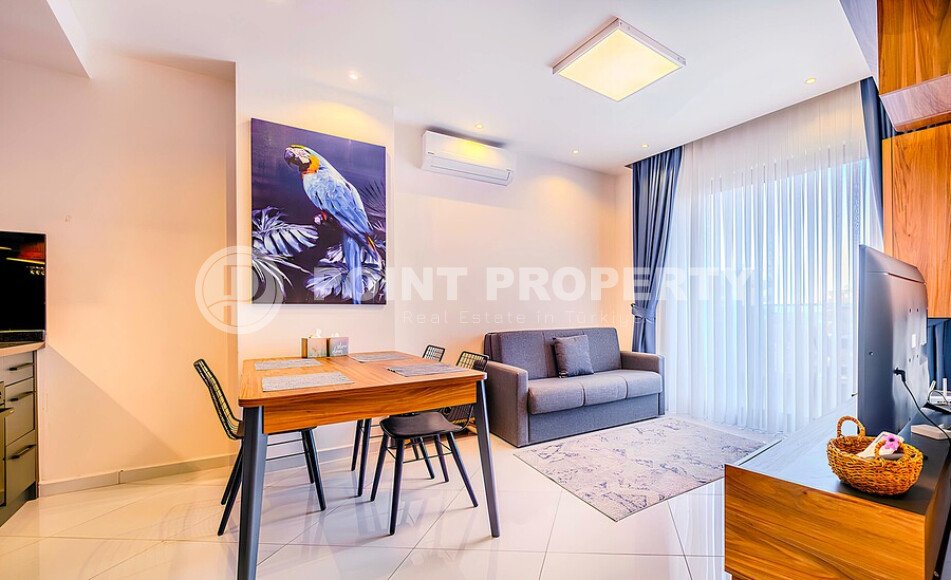 Апартаменты 1+1 50 м² в районе Махмутлар с видом на море и ВНЖ-id-10988-фото-5