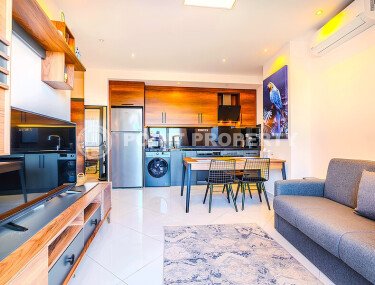 Апартаменты 1+1 50 м² в районе Махмутлар с видом на море и ВНЖ-id-10988-фото-1