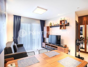 Апартаменты 1+1 50 м² в районе Махмутлар с видом на море и ВНЖ-id-10988-фото-3