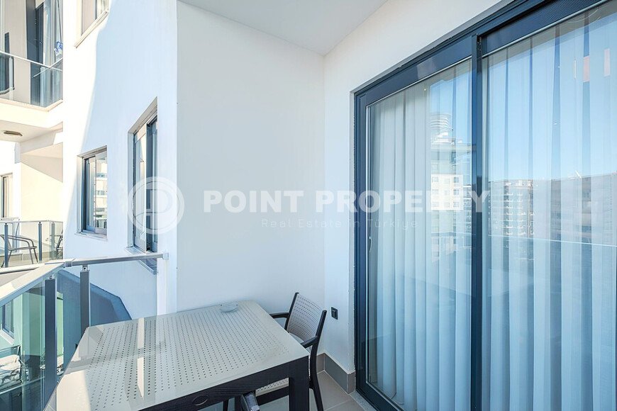Апартаменты 1+1 50 м² в районе Махмутлар с видом на море и ВНЖ-id-10988-фото-12