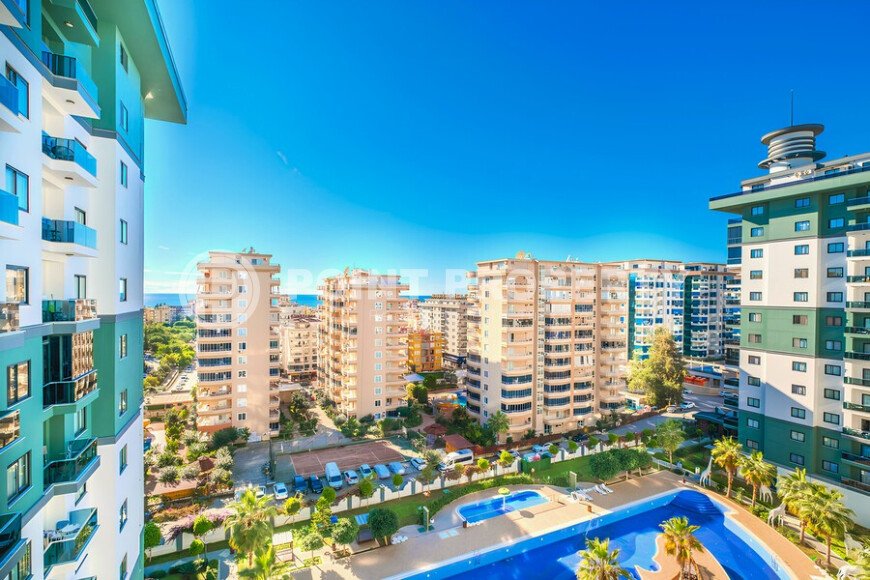 Апартаменты 1+1 50 м² в районе Махмутлар с видом на море и ВНЖ-id-10988-фото-10
