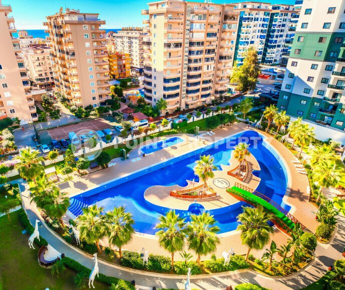 Апартаменты 1+1 50 м² в районе Махмутлар с видом на море и ВНЖ-id-10988-фото-11