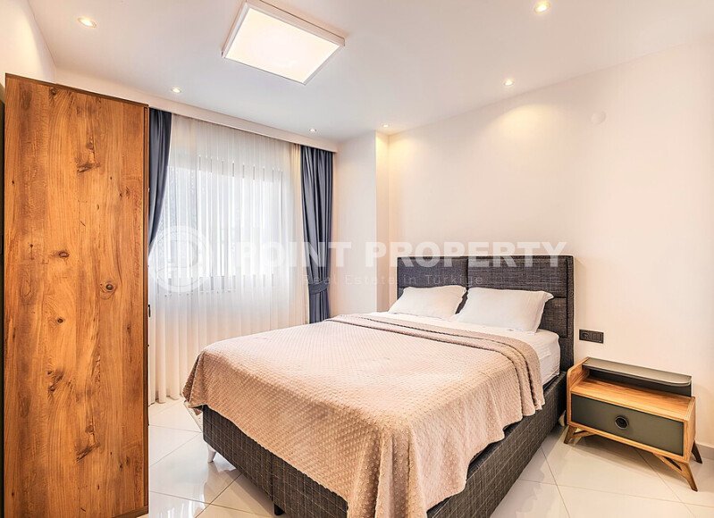 Апартаменты 1+1 50 м² в районе Махмутлар с видом на море и ВНЖ-id-10988-фото-6