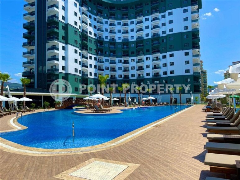 Апартаменты 1+1 50 м² в районе Махмутлар с видом на море и ВНЖ-id-10988-фото-14
