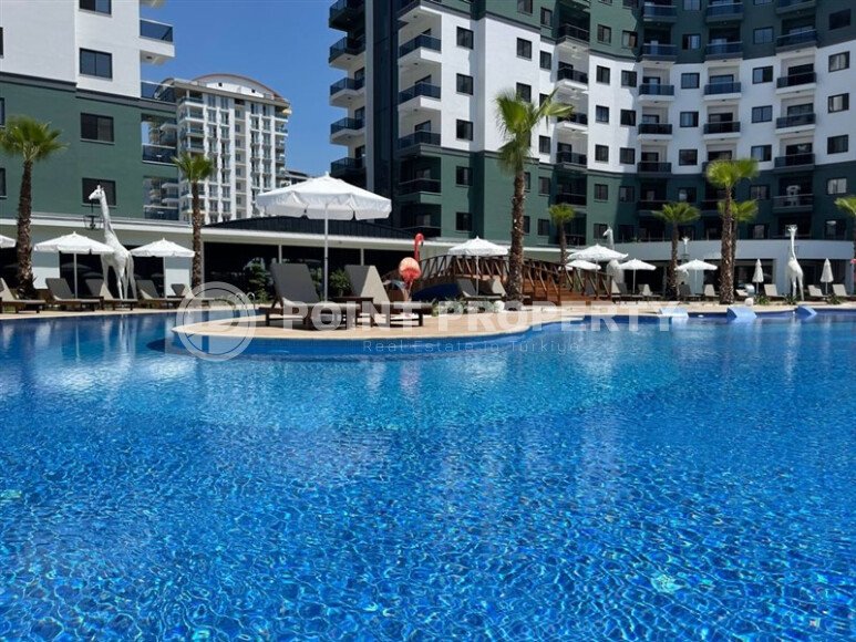Апартаменты 1+1 50 м² в районе Махмутлар с видом на море и ВНЖ-id-10988-фото-16