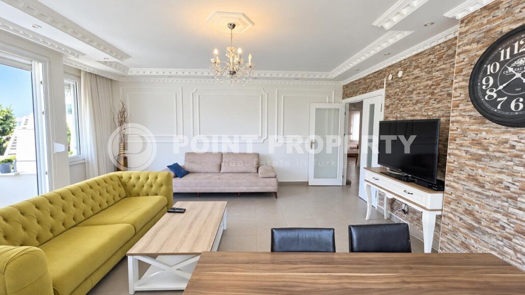 Апартаменты 3+1, 170 м² в районе Джумхуриет, Аланья, с отдельной кухней и гражданством-id-10989-фото-1