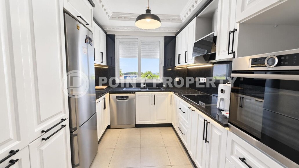 Апартаменты 3+1, 170 м² в районе Джумхуриет, Аланья, с отдельной кухней и гражданством-id-10989-фото-6