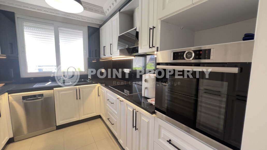 Апартаменты 3+1, 170 м² в районе Джумхуриет, Аланья, с отдельной кухней и гражданством-id-10989-фото-4