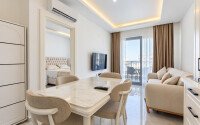 1+1 apartment, 55 m² in the center of Alanya with a sea view, residence permit-id-10995-photo-5