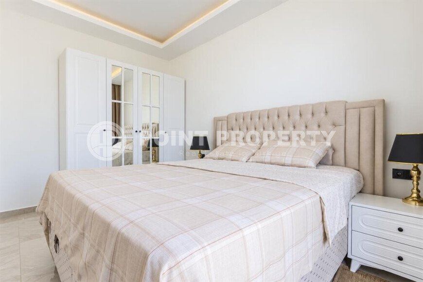 1+1 apartment, 55 m² in the center of Alanya with a sea view, residence permit-id-10995-photo-10