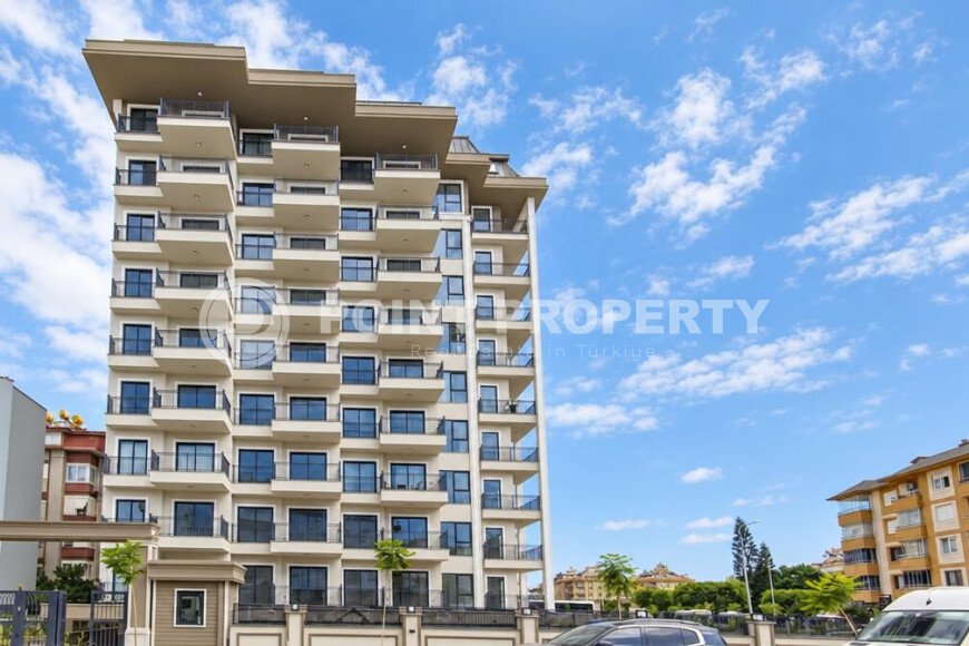 1+1 apartment, 55 m² in the center of Alanya with a sea view, residence permit-id-10995-photo-16