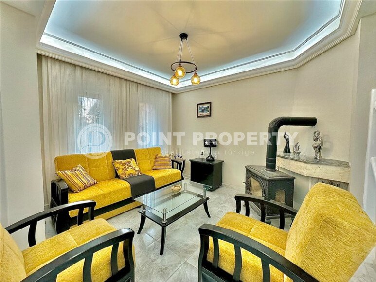 Duplex villa 3+1, 140 m² in Demirtas area with separate kitchen and residence permit-id-10997-photo-7