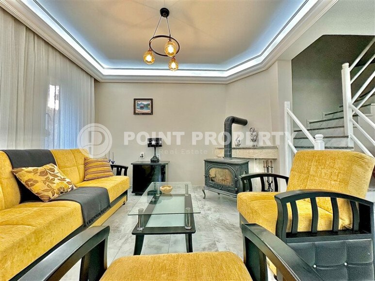 Duplex villa 3+1, 140 m² in Demirtas area with separate kitchen and residence permit-id-10997-photo-8