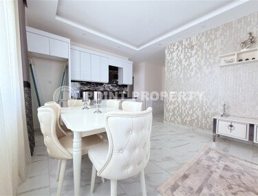 Апартаменты 2+1 площадью 90 м² в районе Авсаллар с видом на море-id-10999-фото-4