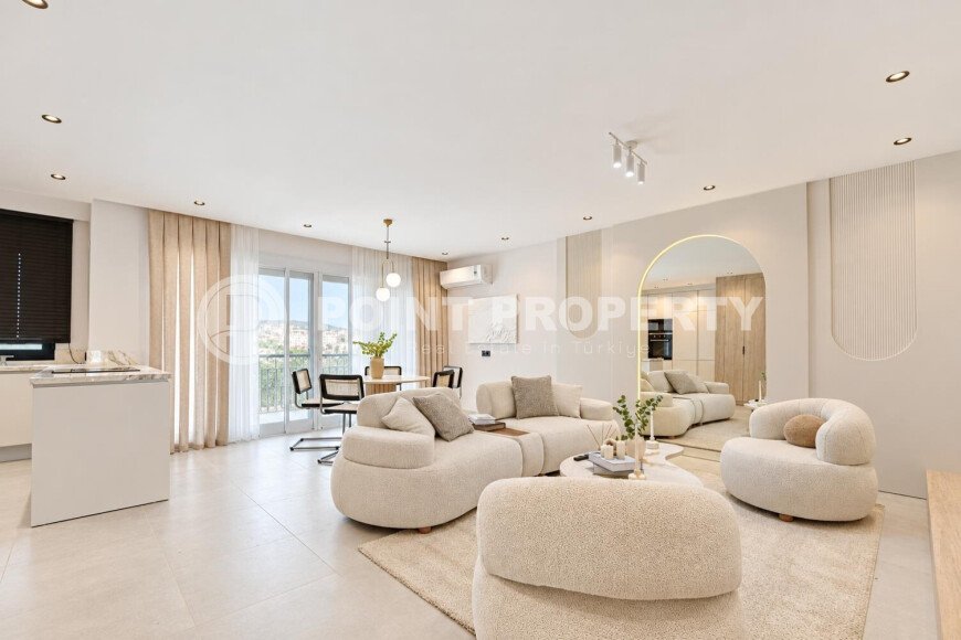 2+1 apartment, 110 m² in the Tosmur district with a residence permit and citizenship-id-11000-photo-1