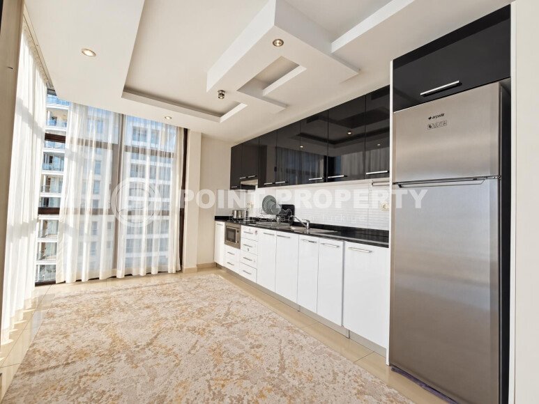 1+1 80 m² Apartment in Cikcilli - Sea View, Residence Permit, and Citizenship-id-11007-photo-4