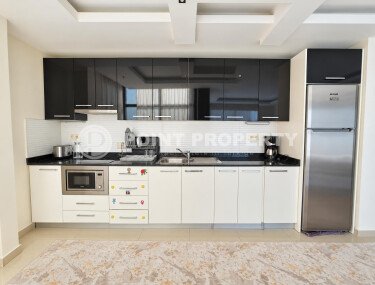 1+1 80 m² Apartment in Cikcilli - Sea View, Residence Permit, and Citizenship-id-11007-photo-5