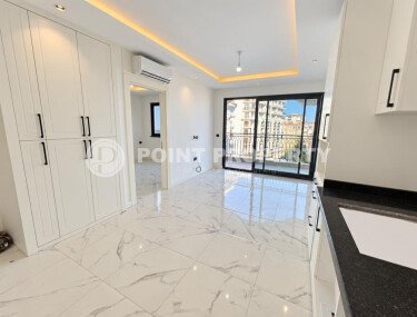 1+1 apartment, 126.5 m² in the center of Alanya next to Cleopatra Beach, with a pool view-id-11017-photo-3