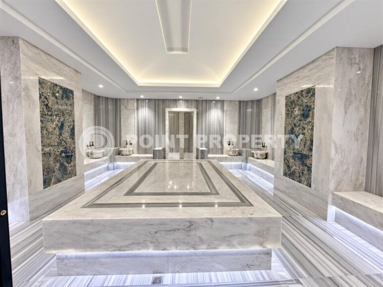 Квартира 1+1, 126,5 м² в центре Алании рядом с пляжем Клеопатры, с видом на бассейн-id-11017-фото-11
