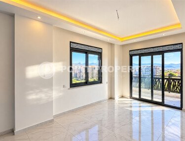 Квартира 1+1 площадью 55 м² в районе Авсаллар, 950 м до моря-id-11032-фото-2