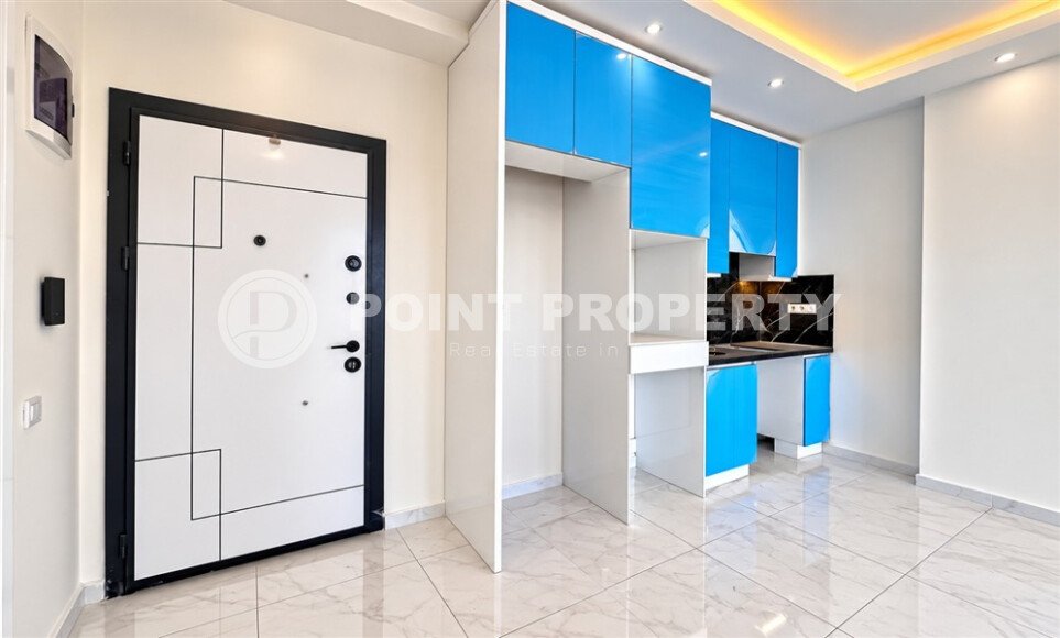 Квартира 1+1 площадью 55 м² в районе Авсаллар, 950 м до моря-id-11032-фото-7