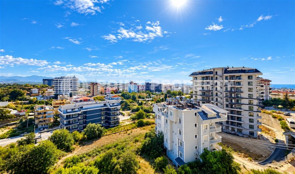 Квартира 1+1 площадью 55 м² в районе Авсаллар, 950 м до моря-id-11032-фото-14
