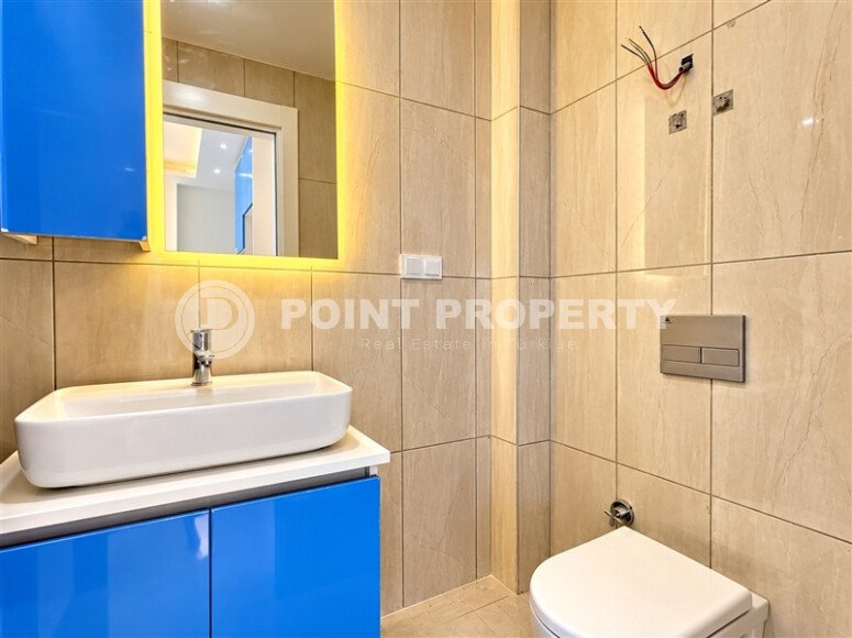 Квартира 1+1 площадью 55 м² в районе Авсаллар, 950 м до моря-id-11032-фото-8