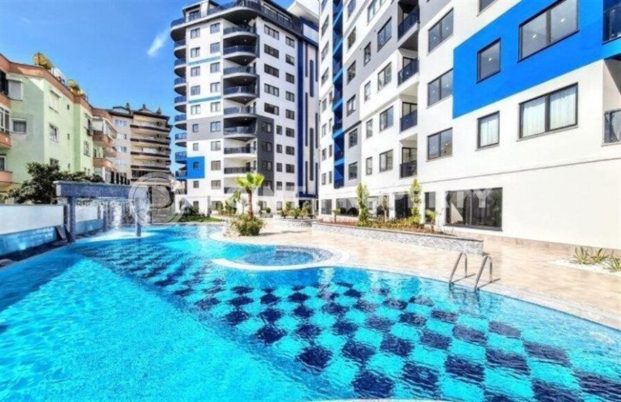 Апартаменты 1+1, 75 м² в центре Алании, рядом с пляжем Клеопатры — ВНЖ, 650 м до моря-id-11039-фото-1