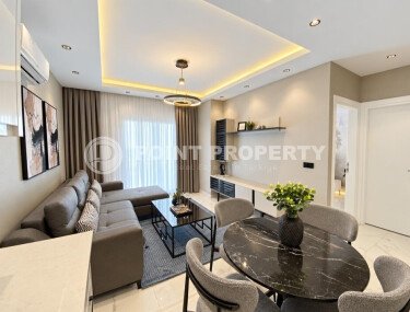 Квартира 1+1 площадью 60 м² в районе Тосмур, Алания — 700 м до моря-id-11044-фото-2