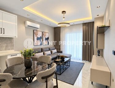Квартира 1+1 площадью 60 м² в районе Тосмур, Алания — 700 м до моря-id-11044-фото-5