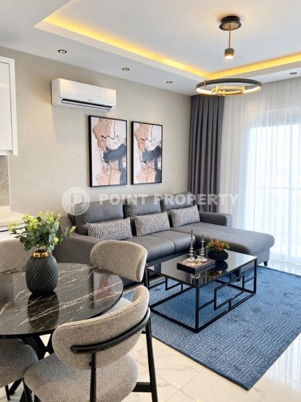 Квартира 1+1 площадью 60 м² в районе Тосмур, Алания — 700 м до моря-id-11044-фото-6