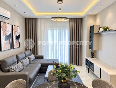 Квартира 1+1 площадью 60 м² в районе Тосмур, Алания — 700 м до моря-id-11044-фото-3