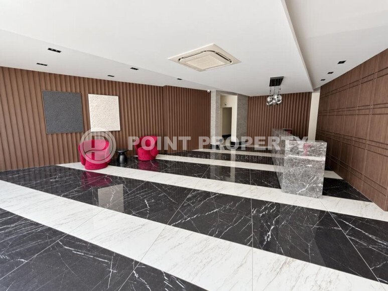 Квартира 1+1 площадью 60 м² в районе Тосмур, Алания — 700 м до моря-id-11044-фото-13