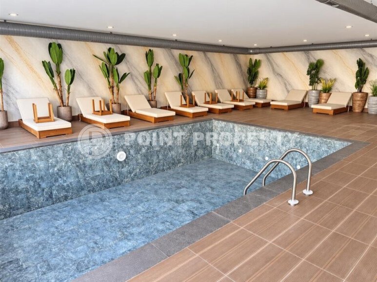 Квартира 1+1 площадью 60 м² в районе Тосмур, Алания — 700 м до моря-id-11044-фото-18