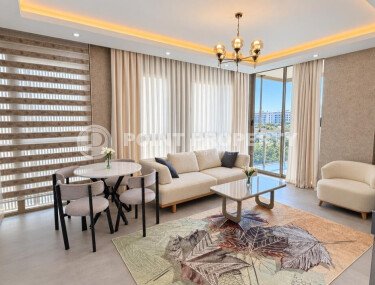 Квартира 1+1 площадью 60 м² в районе Каргыджак с видом на море — 500 м до моря-id-11046-фото-2
