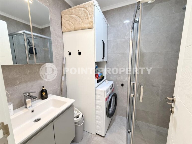 Квартира 1+1 площадью 60 м² в районе Каргыджак с видом на море — 500 м до моря-id-11046-фото-11